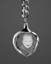 small heart keyring -without light